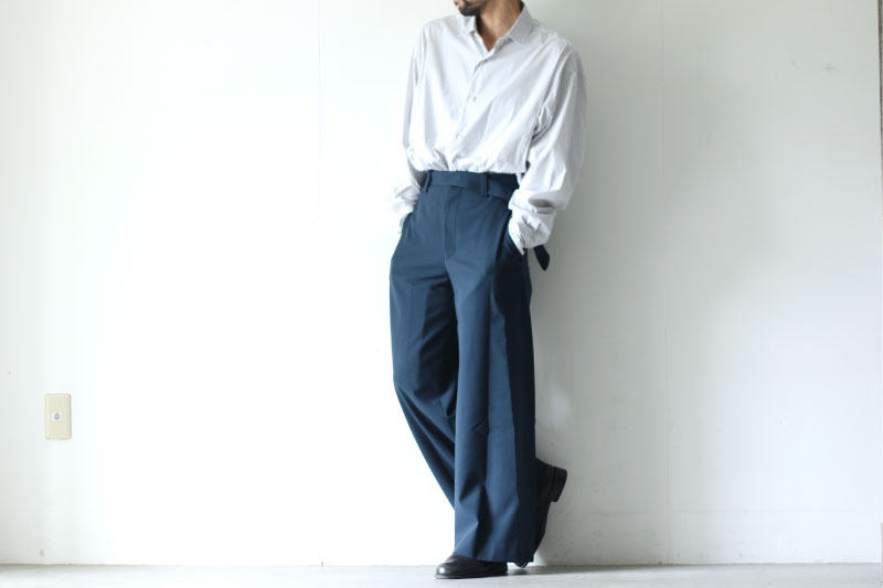 ETHOSENS(エトセンス) /GORGETTE WIDE SLACKS / E220-702（ワイド 