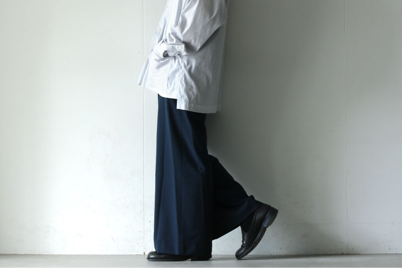 ETHOSENS(エトセンス) /GORGETTE WIDE SLACKS / E220-702(ワイド ETHOSENS(エトセンス) /GORGETTE WIDE SLACKS / E220-702(ワイド