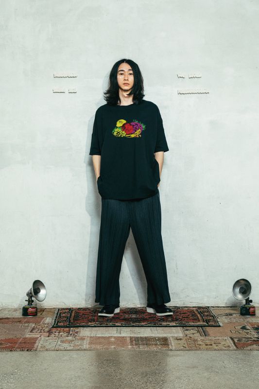 STOF(ストフ) /フロントプリーツワイドパンツ（FRONT PLEATS WIDE 