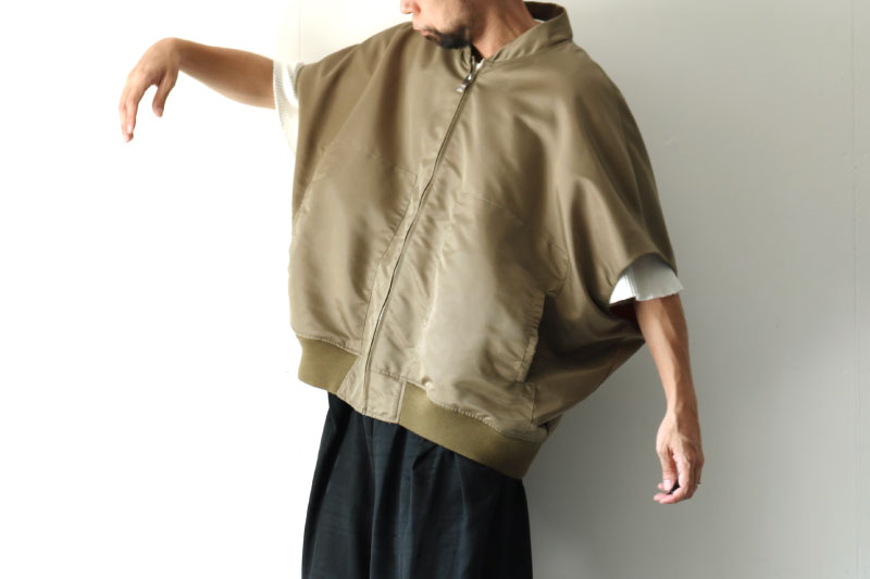 SISE(シセ) バルーンスリーブレス中綿ブルゾン:BALLOON SLEEVELESS PADDING  BLOUSON[20AW-BL05]の通販−公式取り扱いセレクトショップ ALuvous/一万円以上送料無料<大阪,中崎町>