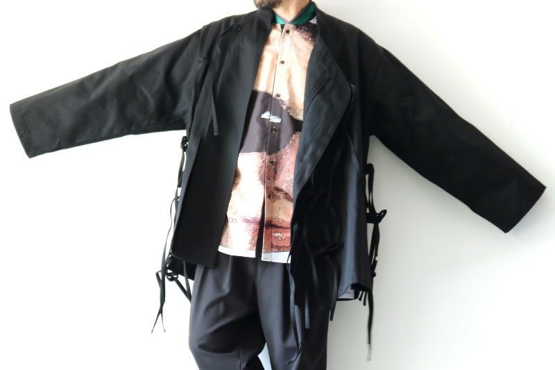 6(ROKU)＞CHINA MOTIF JACKET チャイナ　シャツ