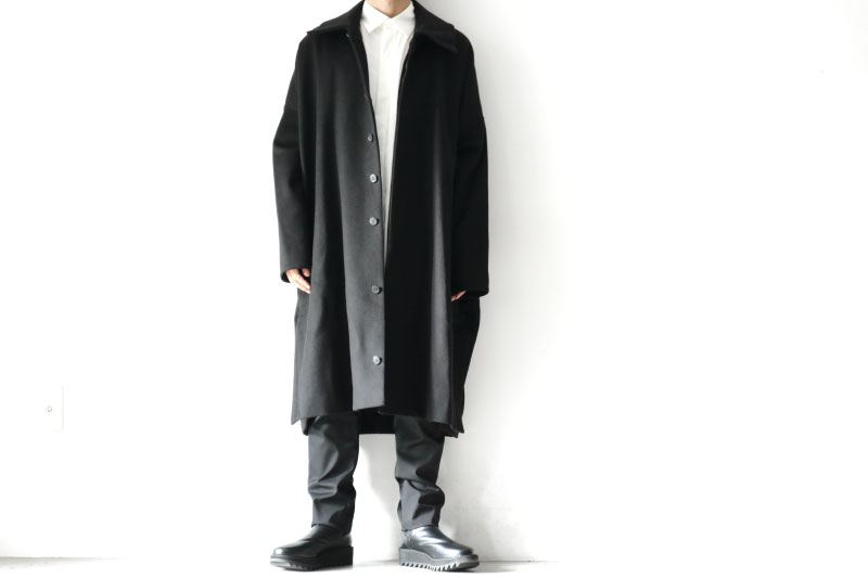 SISE kimonoコート　15ss ブラックメンズ