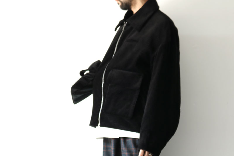 ETHOSENS(エトセンス) /TUCKED VOLUME BLOUSON / E220-402（ボリューム 