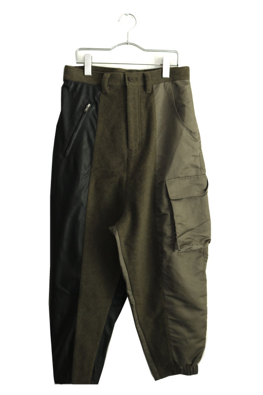 STOF(ストフ) /多重人格サルエルパンツ（SWITCHING SARROUEL PANTS 