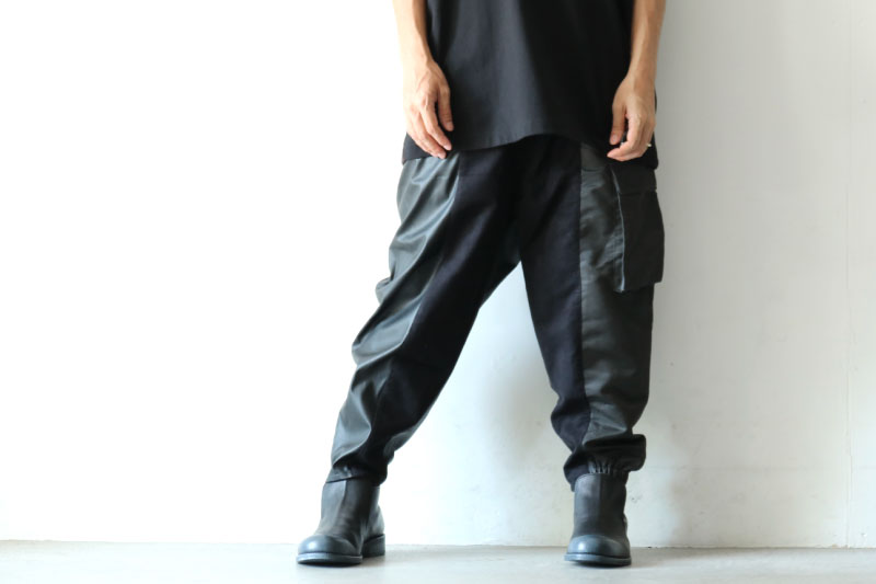 STOF(ストフ) /多重人格サルエルパンツ（SWITCHING SARROUEL PANTS