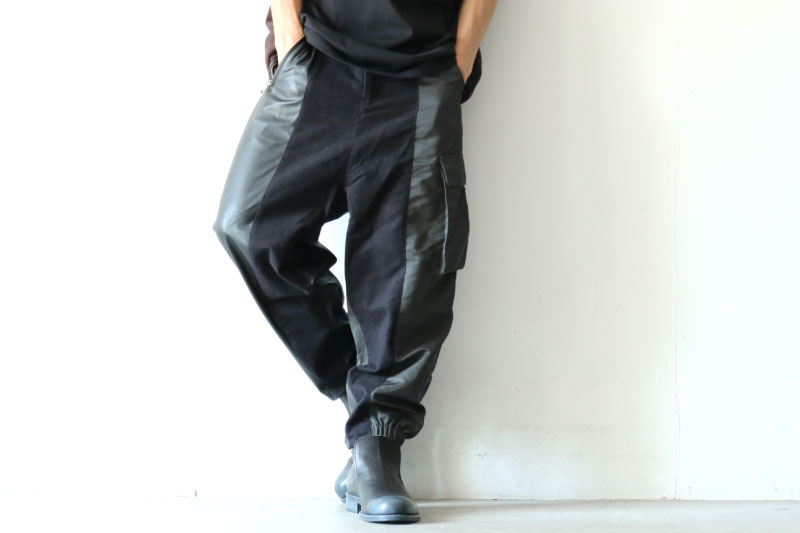 STOF(ストフ) /多重人格サルエルパンツ（SWITCHING SARROUEL PANTS