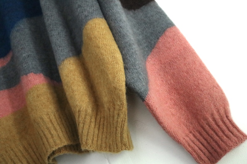 TAUPE[トープ] / モヘアセーター(MOHAIR INTARSHA CREWNECK SWEATER 