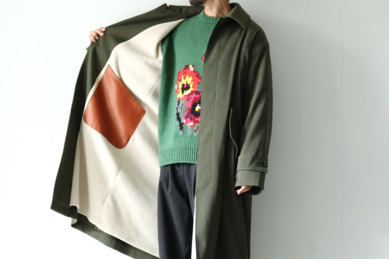 soe(ソーイ) / ステカラーコート<BOA LINNING SOUTIEN COLLAR COAT 