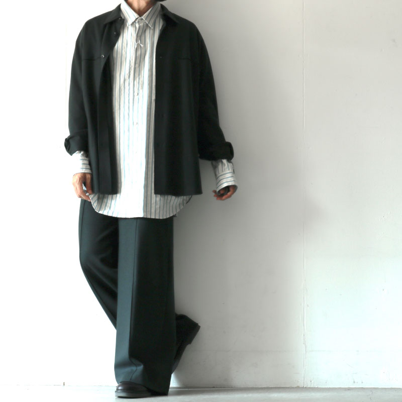 ETHOSENS Cut off jacket Slacks セットアップ