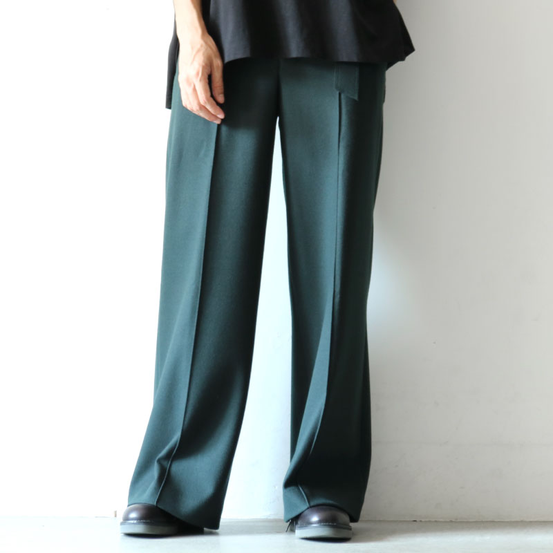 ETHOSENS(エトセンス) /PIN TUCKED WIDE SLACKS / E220-704（ワイド 