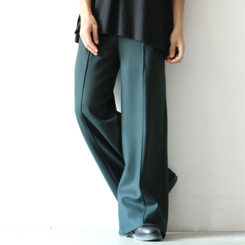 ETHOSENS(エトセンス) /PIN TUCKED WIDE SLACKS / E220-704（ワイド 