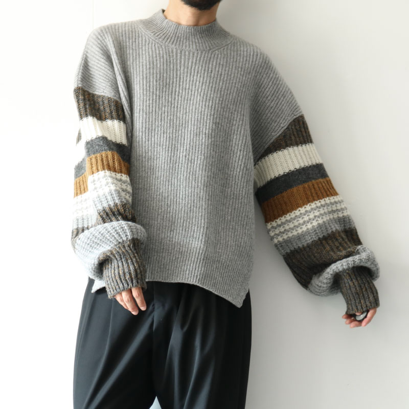 ポイント5倍 Licht Bestreben 2020aw ボリューミーセーター【希少