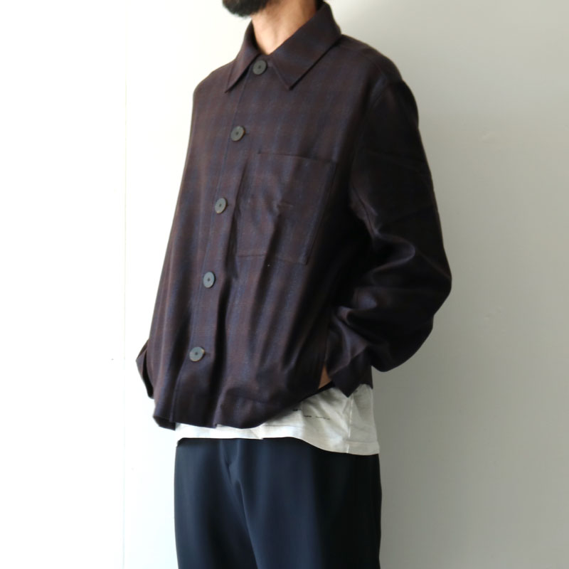 定番の中古商品 J03102 新品 STUDIO NICHOLSON 長袖シャツ サイズ