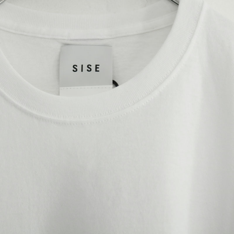 SISE(シセ) エンブロイダリーTシャツ:BORDER FRONT T-SHIRTS[21SS-IS-CS-05]の通販−公式取り扱いセレクトショップ  ALuvous/一万円以上送料無料<大阪,中崎町>