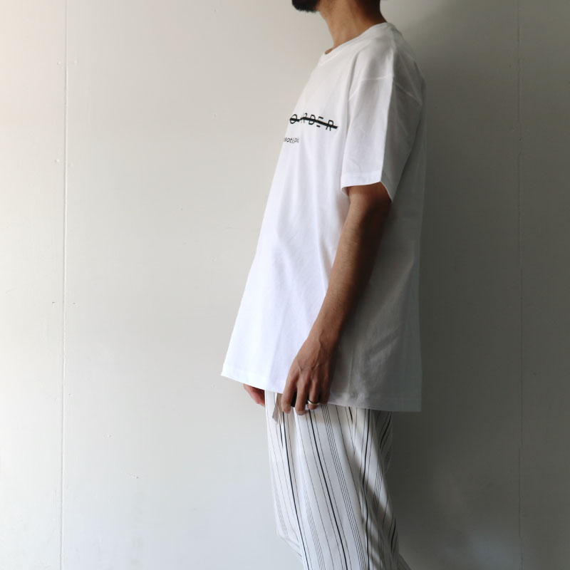 SISE(シセ) エンブロイダリーTシャツ:BORDER FRONT T-SHIRTS[21SS-IS-CS-05]の通販−公式取り扱いセレクトショップ  ALuvous/一万円以上送料無料<大阪,中崎町>