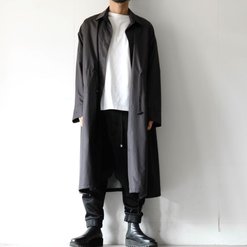 SISE / バックプリントコート [BACKPRINT LONG COAT