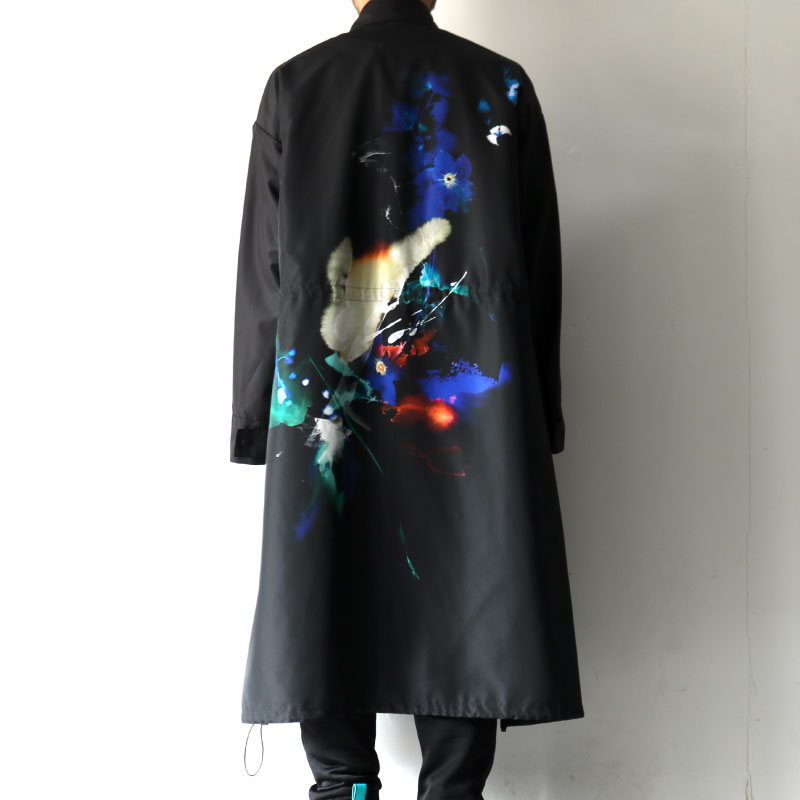 SISE / バックプリントコート [BACKPRINT LONG COAT