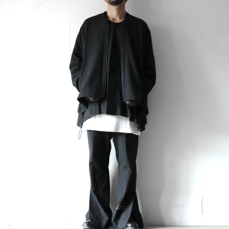 SISE(シセ) / レイヤーバルーンブルゾン:TULLE BALLOON BLOUSON[21SS