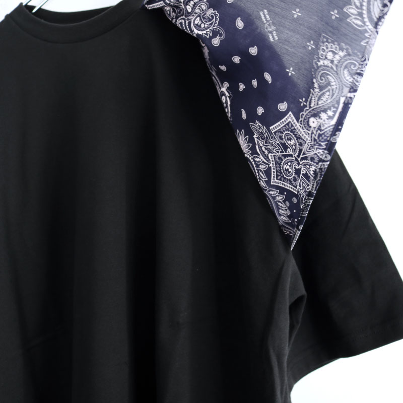 yoshio kubo GROUNDFLOOR(ヨシオクボ) /スカーフTシャツ(SCARF S/S T