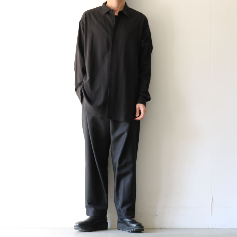 YOSHIOKUBO Twill Wide Pants