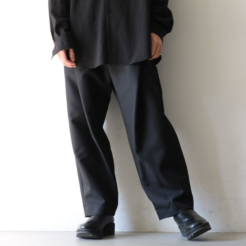 YOSHIOKUBO Twill Wide Pants