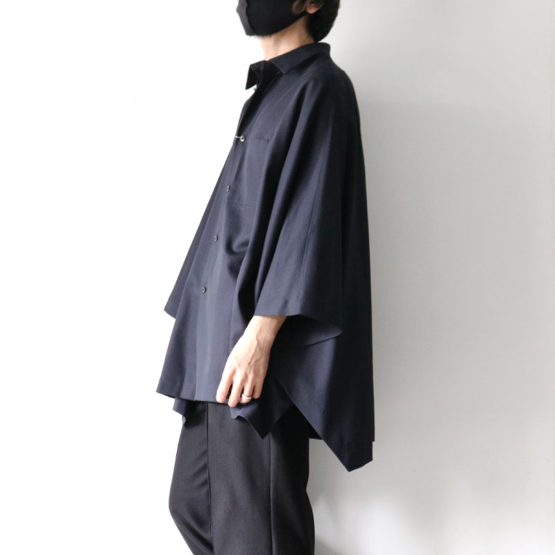 ETHOSENS(エトセンス) /PONCHO SHIRT / E121-601(ポンチョシャツ)の