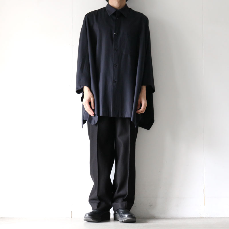 ETHOSENS(エトセンス) /PONCHO SHIRT / E121-601(ポンチョシャツ)の ディスプレイが ポンチョテーラードジャケット エトセンス 45%オフ!ETHOSENS テーラードジャケット