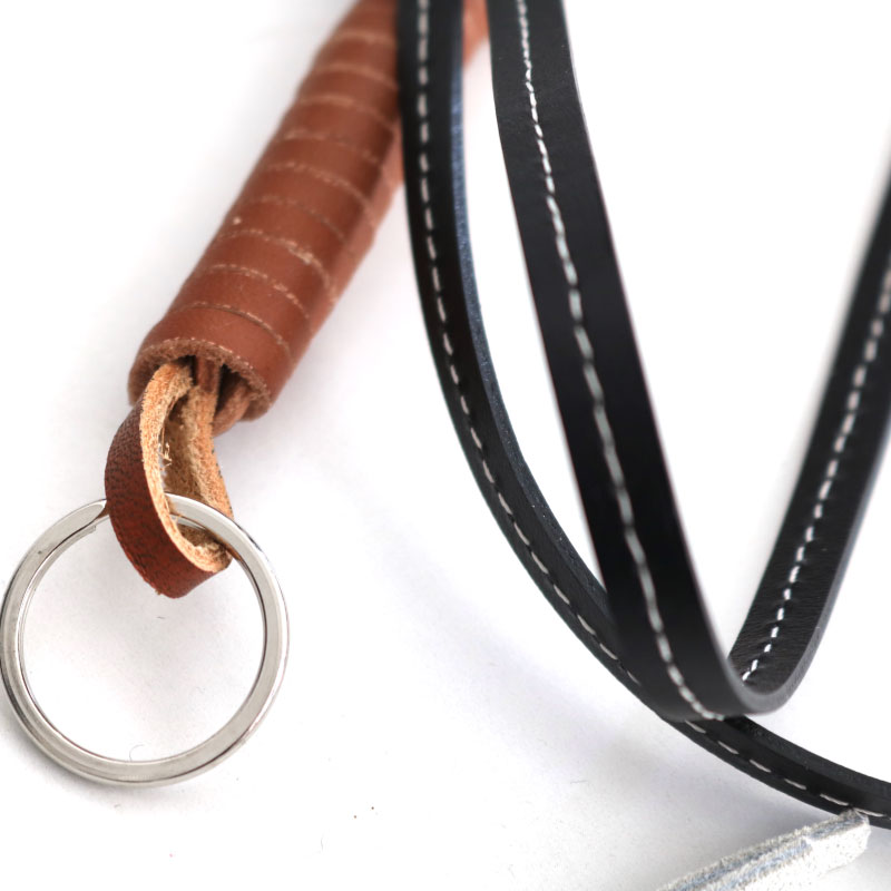 soe(ソーイ) / コンビネーションキーリング<KEY RING WITH LEATHER