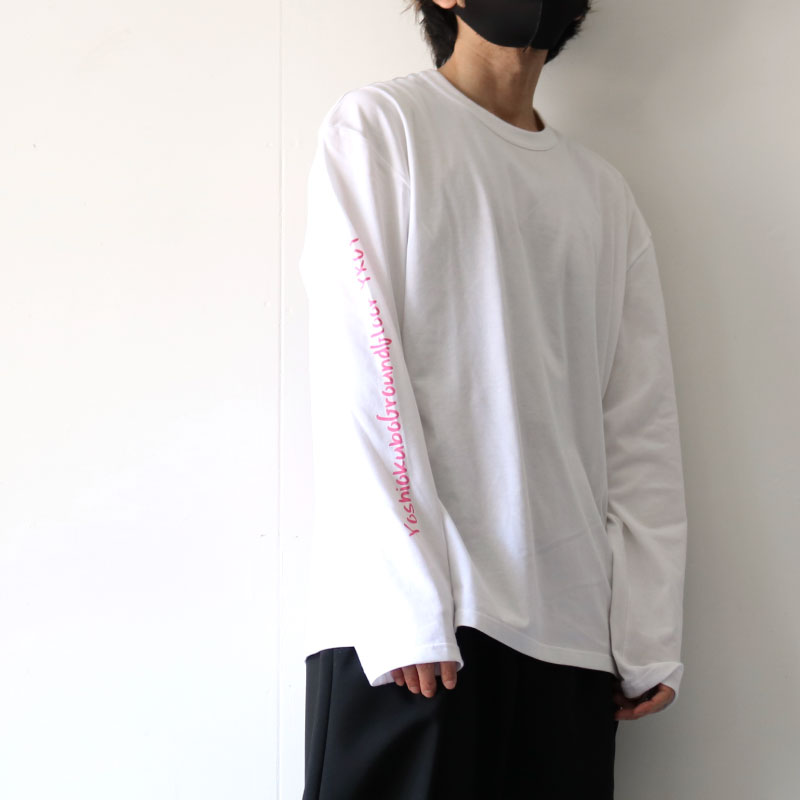 yoshio kubo GROUNDFLOOR / バックプリントTシャツ