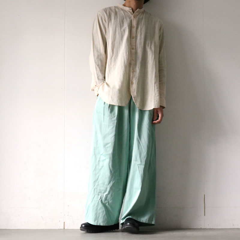 suzuki takayuki / バンドカラーシャツ