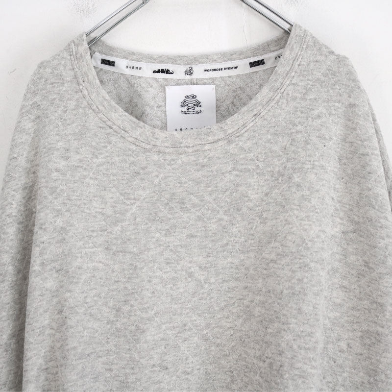 STOF(ストフ) / ジャカードTシャツ（FOURTH JQ T-SHIRTS / SF21SS-25 