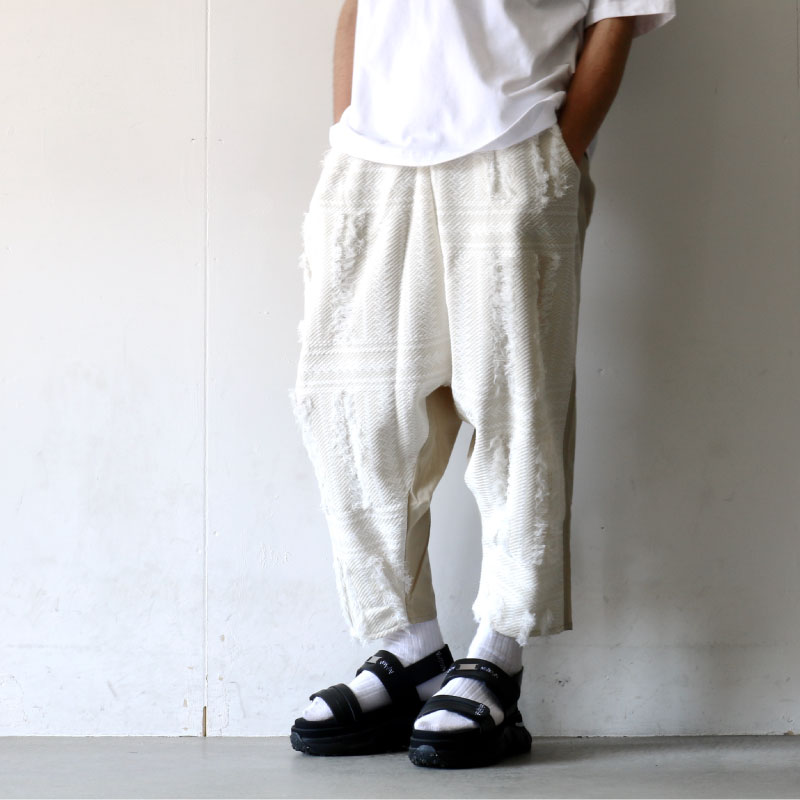 STOF(ストフ) / ジャカードパンツ（THOUSAND LEAVES PANTS / SF21SS-22 