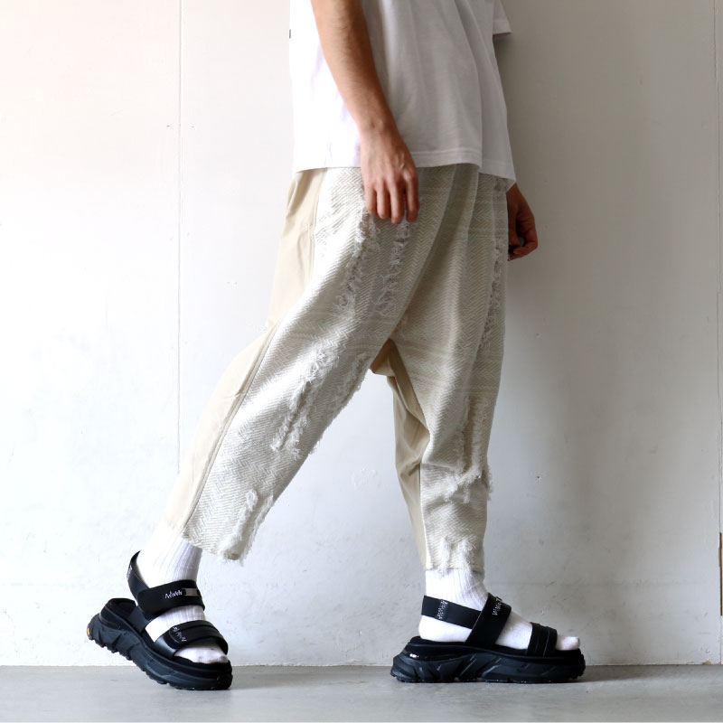 STOF(ストフ) / ジャカードパンツ（THOUSAND LEAVES PANTS / SF21SS-22 