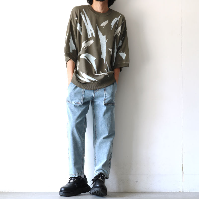 TAUPE / ジャカードニット