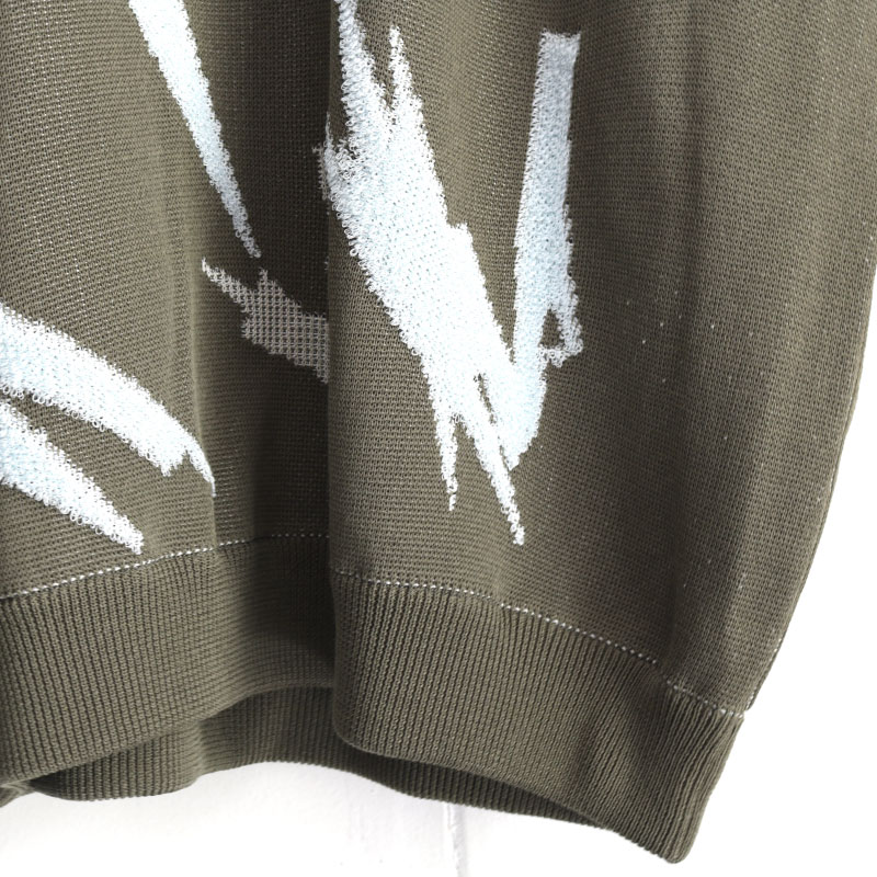TAUPE[トープ] / ジャカードニット（PAINT PATTERN BOUCLE JACQUARD 