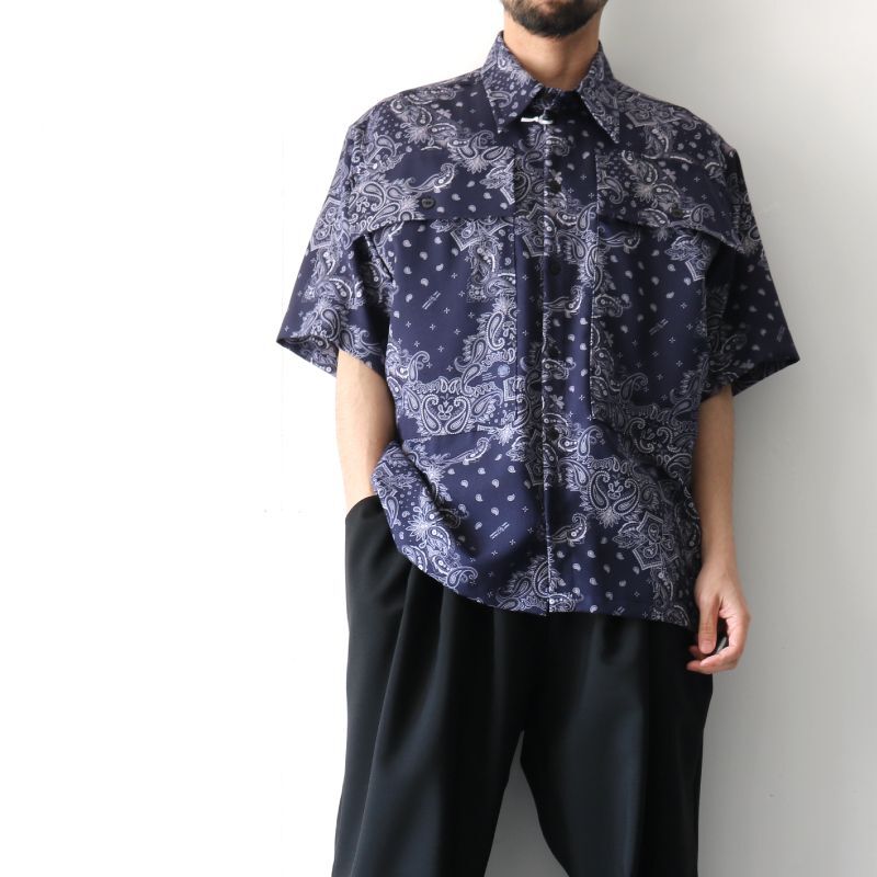 yoshio kubo シャツ カバーオール ブルー メンズ Sサイズ 1 - シャツ