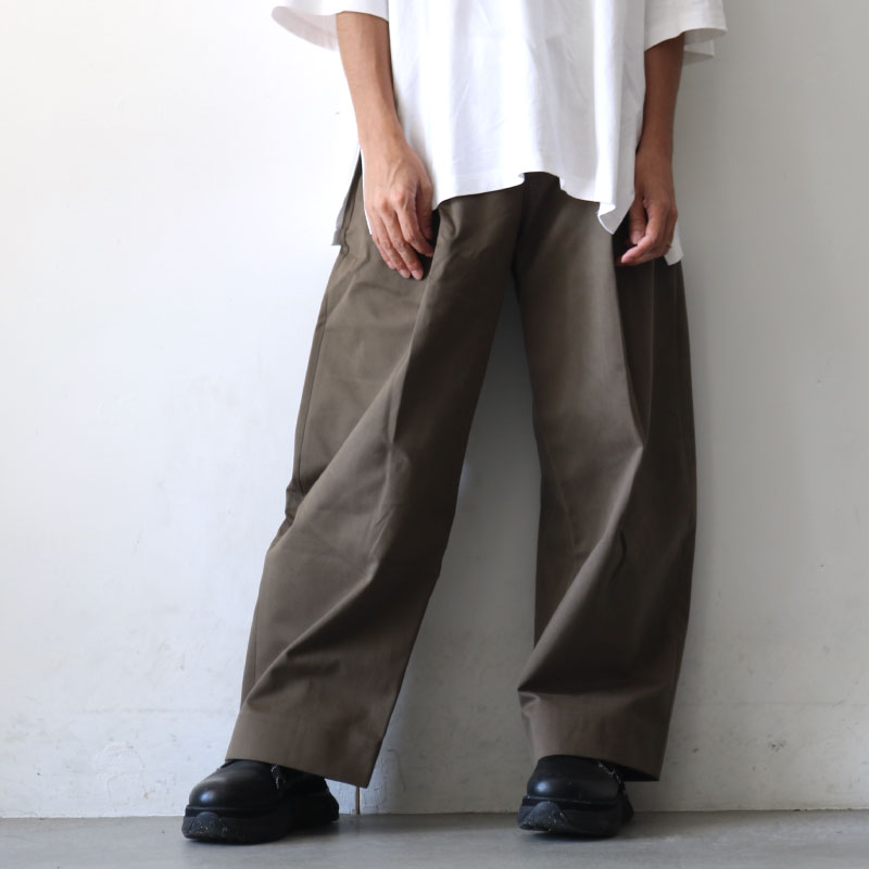STUDIO NICHOLSON(スタジオニコルソン) / PEACHED COTTON TWILL VOLUME