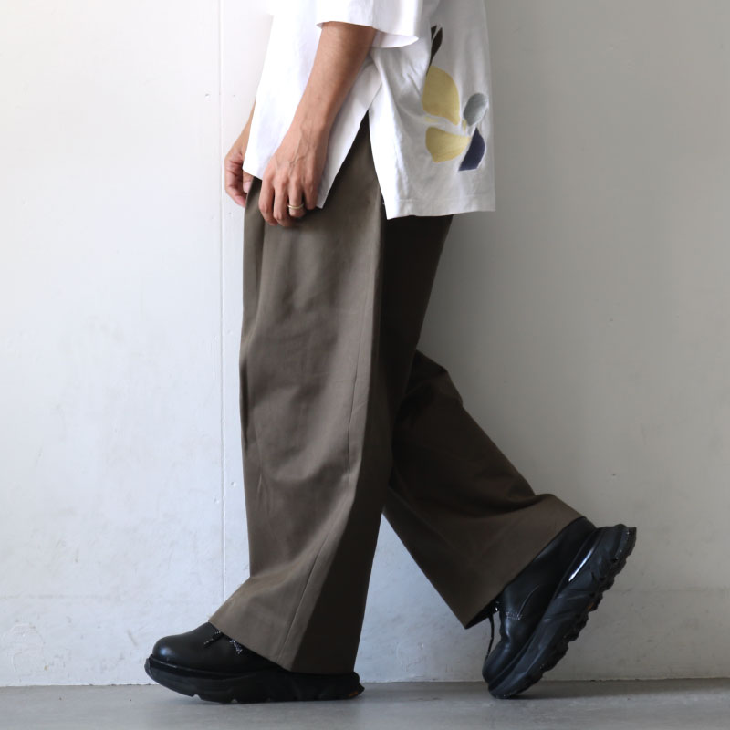 STUDIO NICHOLSON(スタジオニコルソン) / PEACHED COTTON TWILL VOLUME