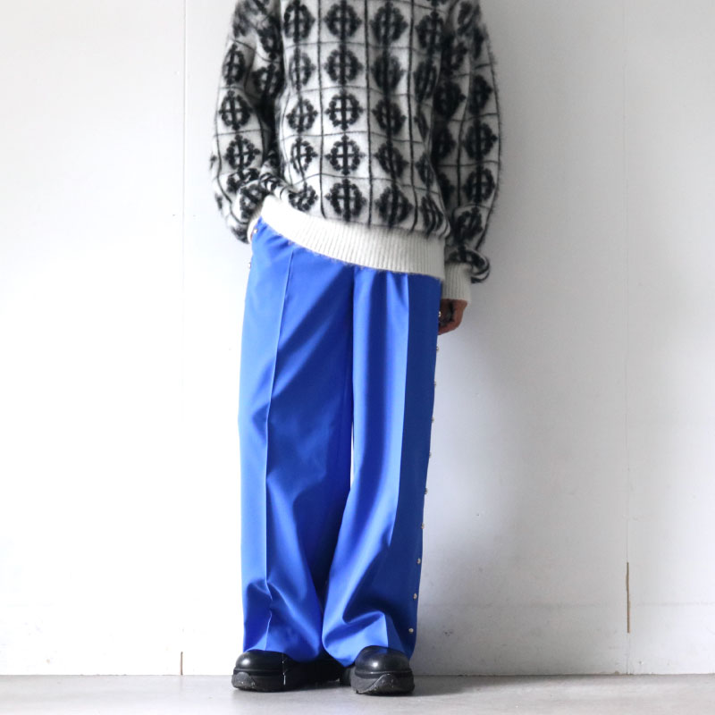 tenderperson ストレート スタッズ パンツ  スラックススラックス