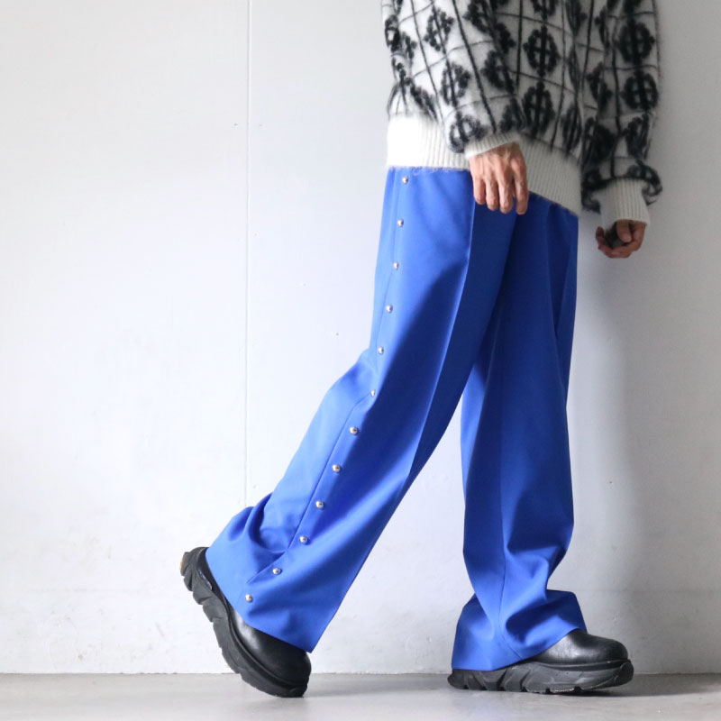 tenderperson ストレート スタッズ パンツ  スラックススラックス