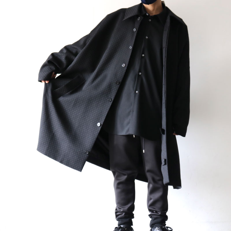 SISE / ドットステンカラーコート