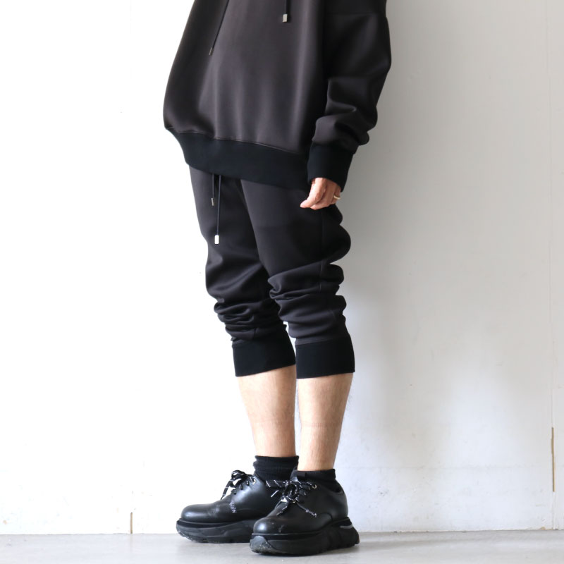 SISE(シセ) /スウェットパンツ：SWEAT PANTS BONDING[21AW-IA-PT-08]の