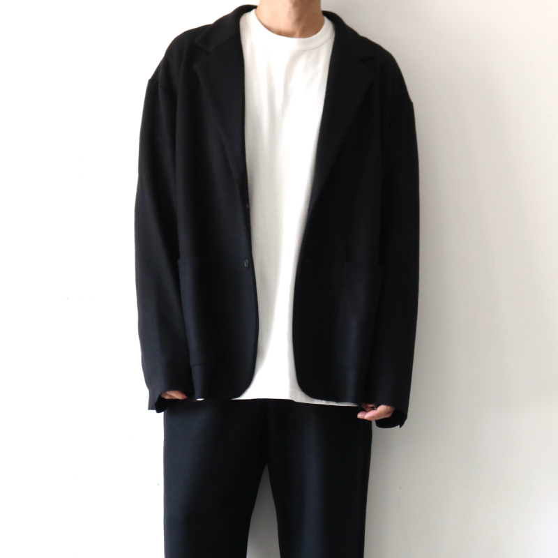 UNDECORATED(アンデコレイテッド)ニットジャケット(S140 WOOL KNIT