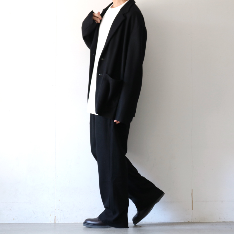 UNDECORATED(アンデコレイテッド)ニットジャケット(S140 WOOL KNIT