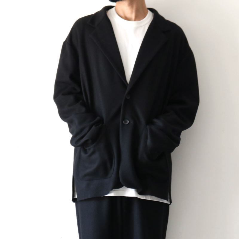 UNDECORATED(アンデコレイテッド)ニットジャケット(S140 WOOL KNIT