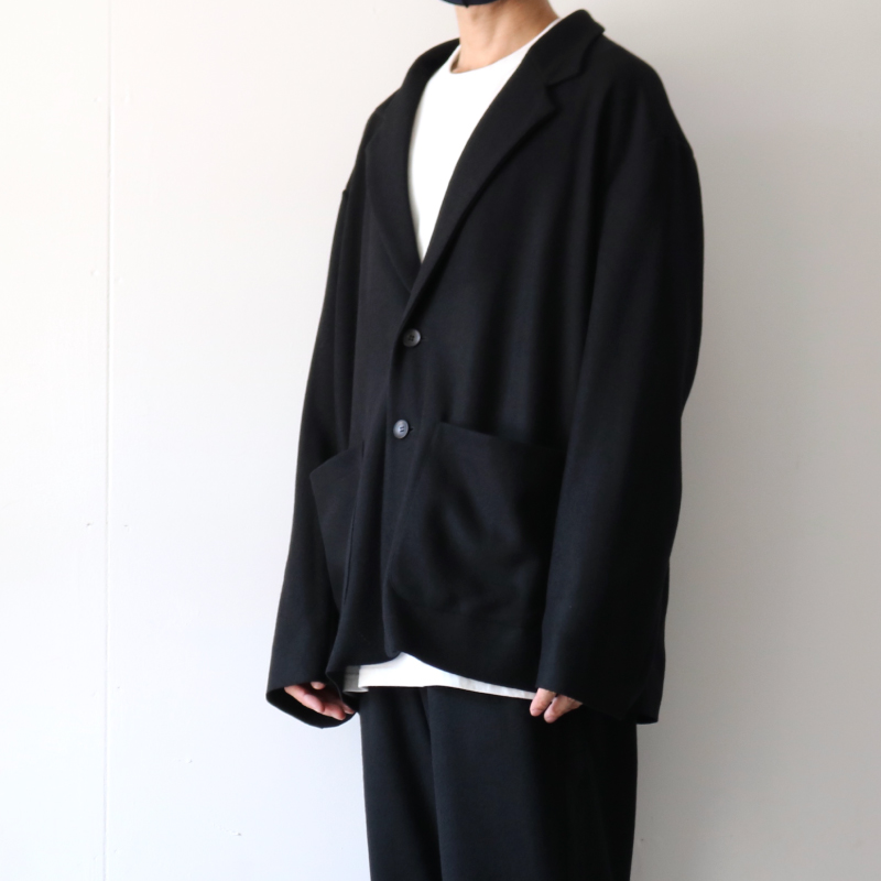 UNDECORATED(アンデコレイテッド)ニットジャケット(S140 WOOL KNIT