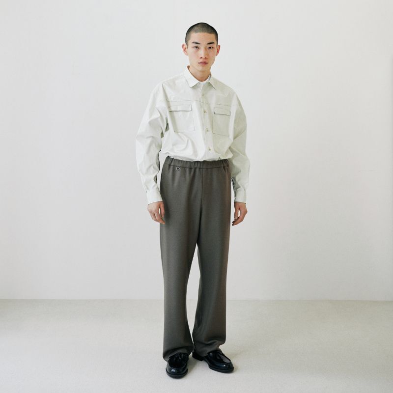 UNDECORATED(アンデコレイテッド)ニットパンツ(S140 WOOL KNIT PANTS 