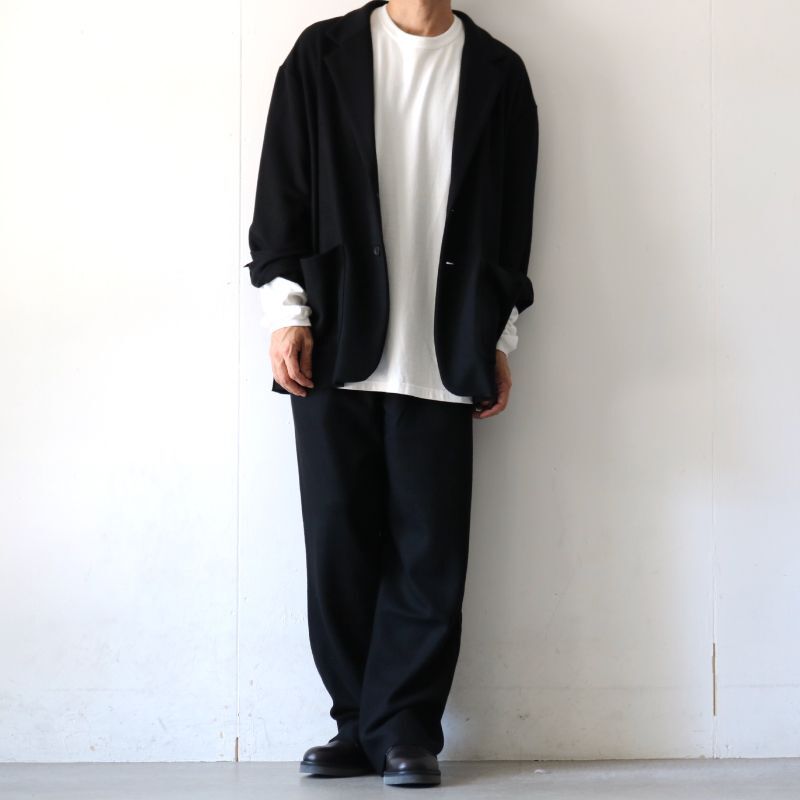 UNDECORATED(アンデコレイテッド)ニットジャケット(S140 WOOL KNIT