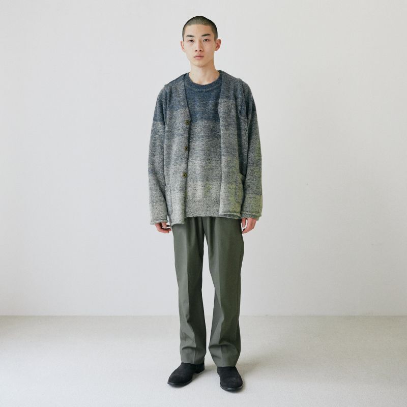 UNDECORATEDアンデコレイテッド,グラデーションニットGRADTION KNIT