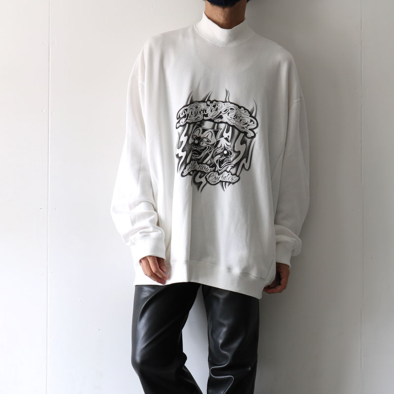 TENDER PERSON(テンダーパーソン) / プリントスウェット:2FACE PRINTED